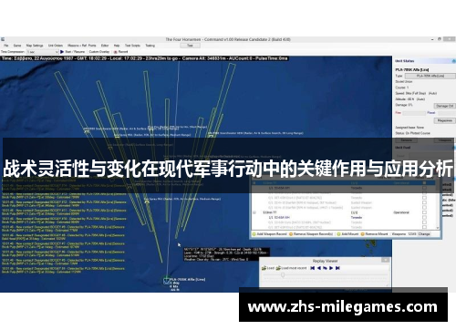 战术灵活性与变化在现代军事行动中的关键作用与应用分析