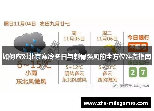 如何应对北京寒冷冬日与刺骨强风的全方位准备指南