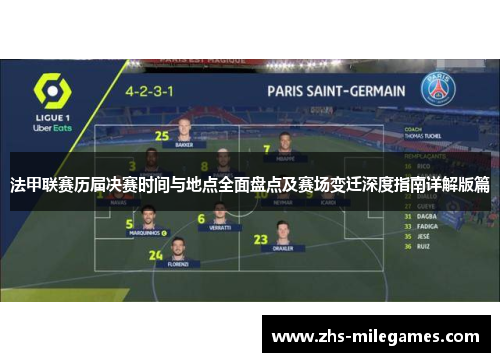 法甲联赛历届决赛时间与地点全面盘点及赛场变迁深度指南详解版篇